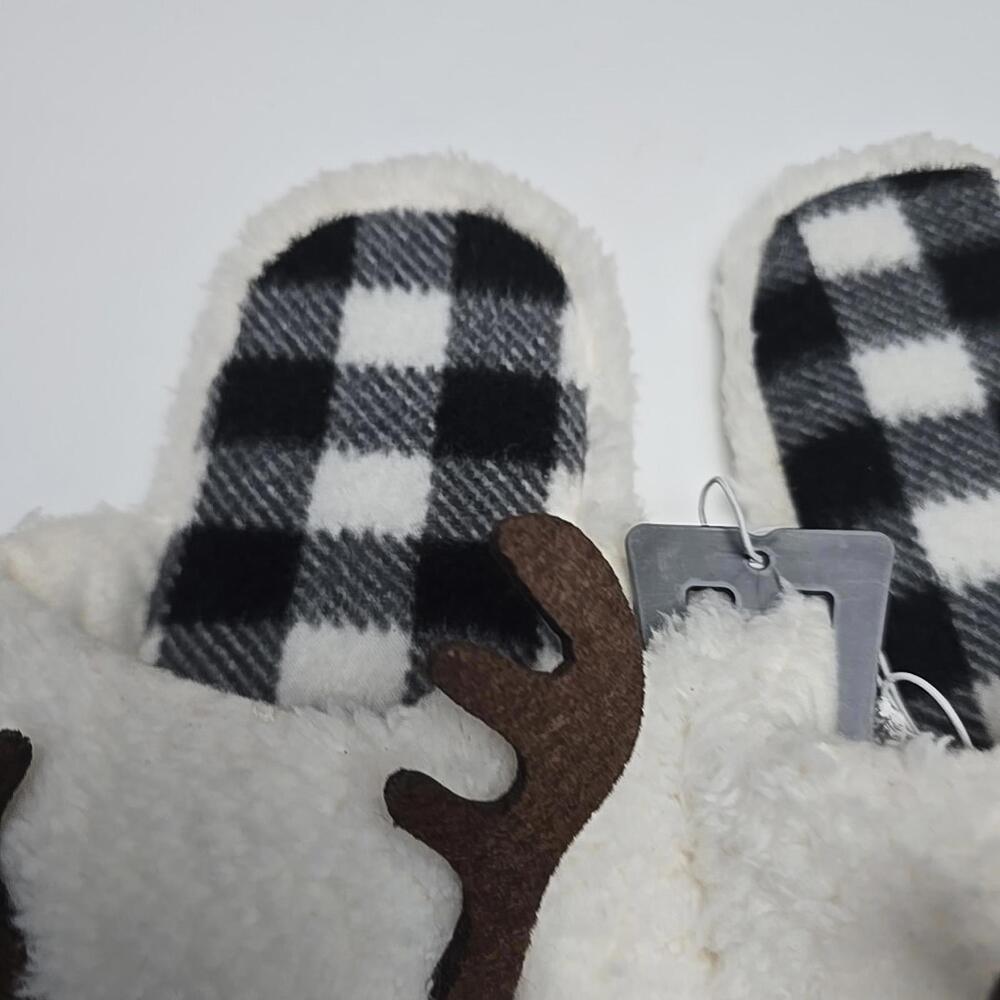 Jammies For Your Families Papa Reindeer Slipper Men’s Size 10/11 - Picture 3 of 10